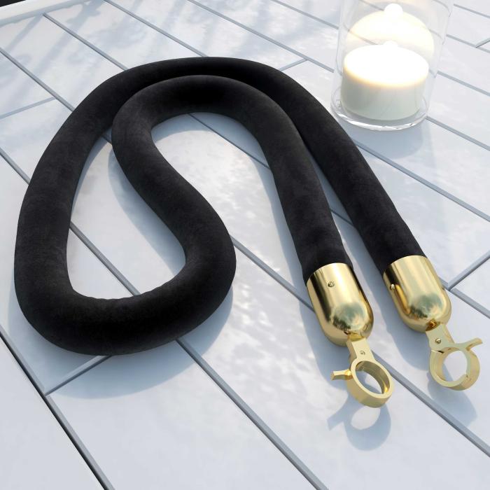 ROYAL | Stanchion Rope | Gold/Black | 1,5m | Ø 3,2 cm
