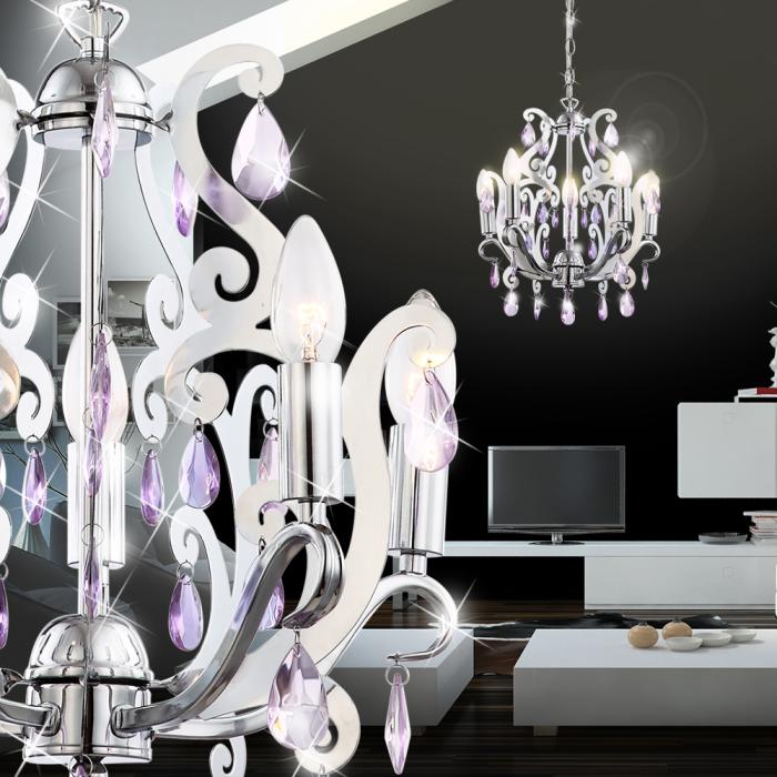 ANITA | Crystal chandelier | Ø375mm | Classic Purple - Bild 3