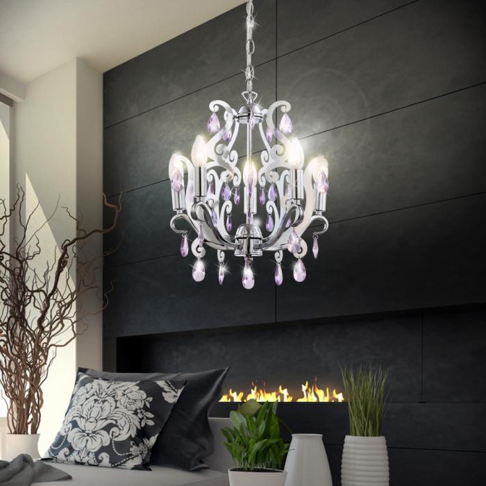 ANITA | Crystal chandelier | Ø375mm | Classic Purple - Bild 2
