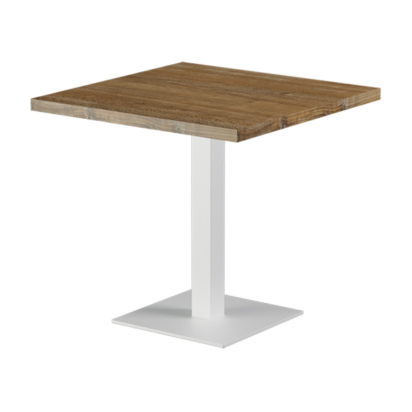 North Alfa S-bord vitt med laminatskiva - Bild 5